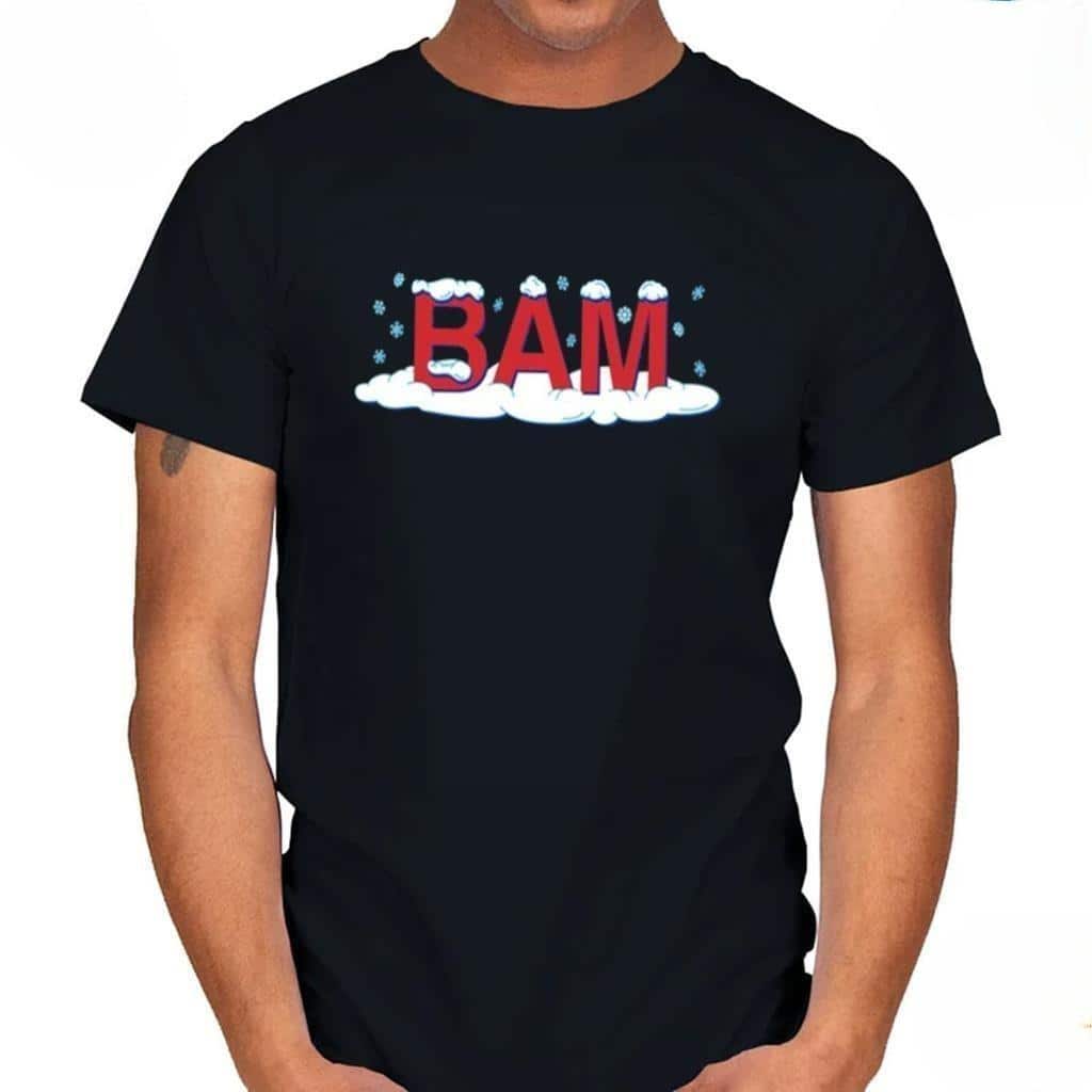 Kanel Joseph Bam Snow T-Shirt Kanel Joseph Bam Snow T-Shirt