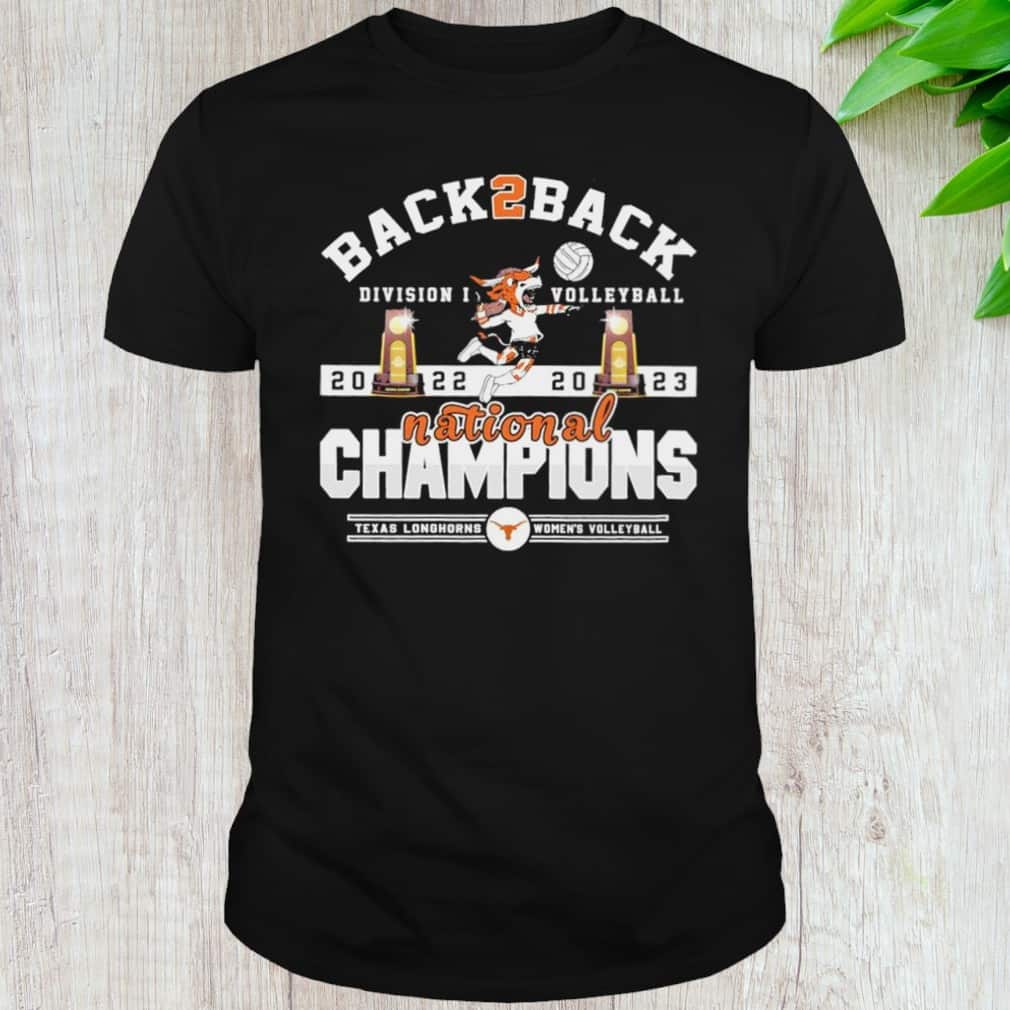 Texas Longhorns T-Shirt NCAA Division I Women’s Volleyball National Champions