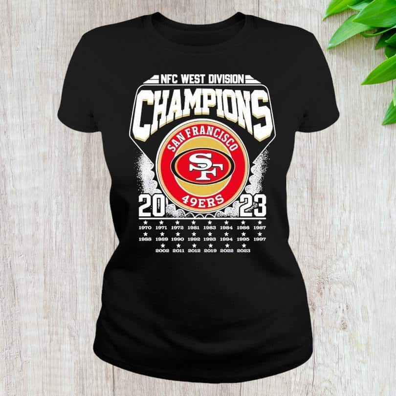 NFC West Division Champions San Francisco 49ers T-Shirt NFC West Division Champions San Francisco 49ers T-Shirt