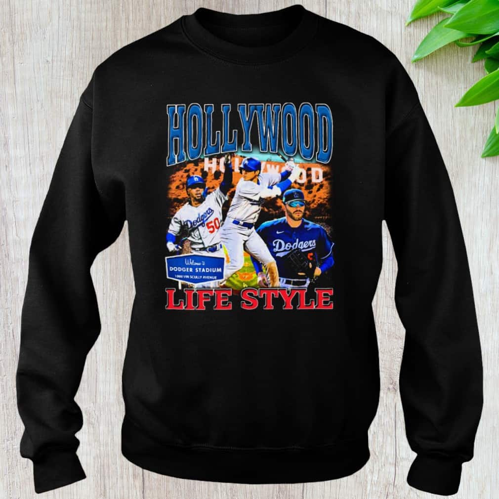 MLB Los Angeles Dodgers T-Shirt Hollywood Lifestyle MLB Los Angeles Dodgers T-Shirt Hollywood Lifestyle