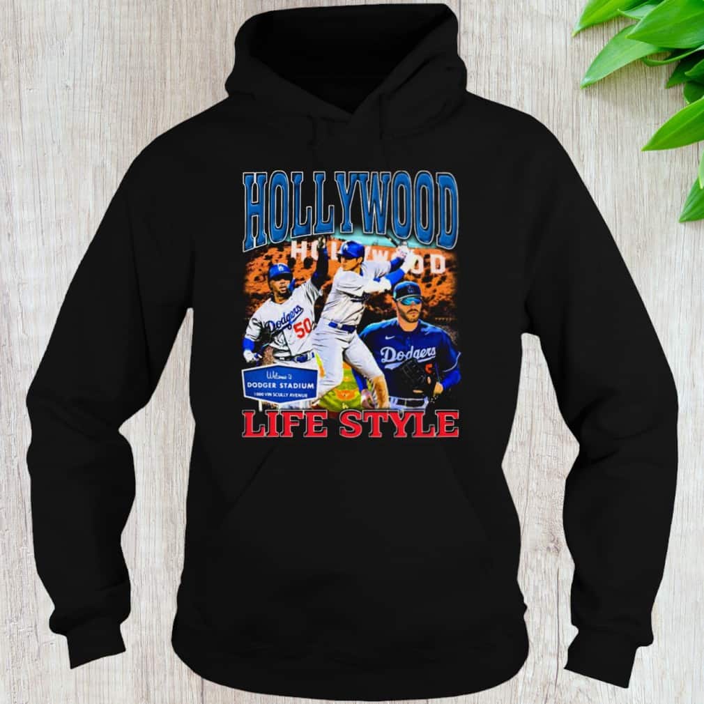 MLB Los Angeles Dodgers T-Shirt Hollywood Lifestyle MLB Los Angeles Dodgers T-Shirt Hollywood Lifestyle
