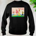 Liz Churchill Wearing The Sound Of Music T-Shirt