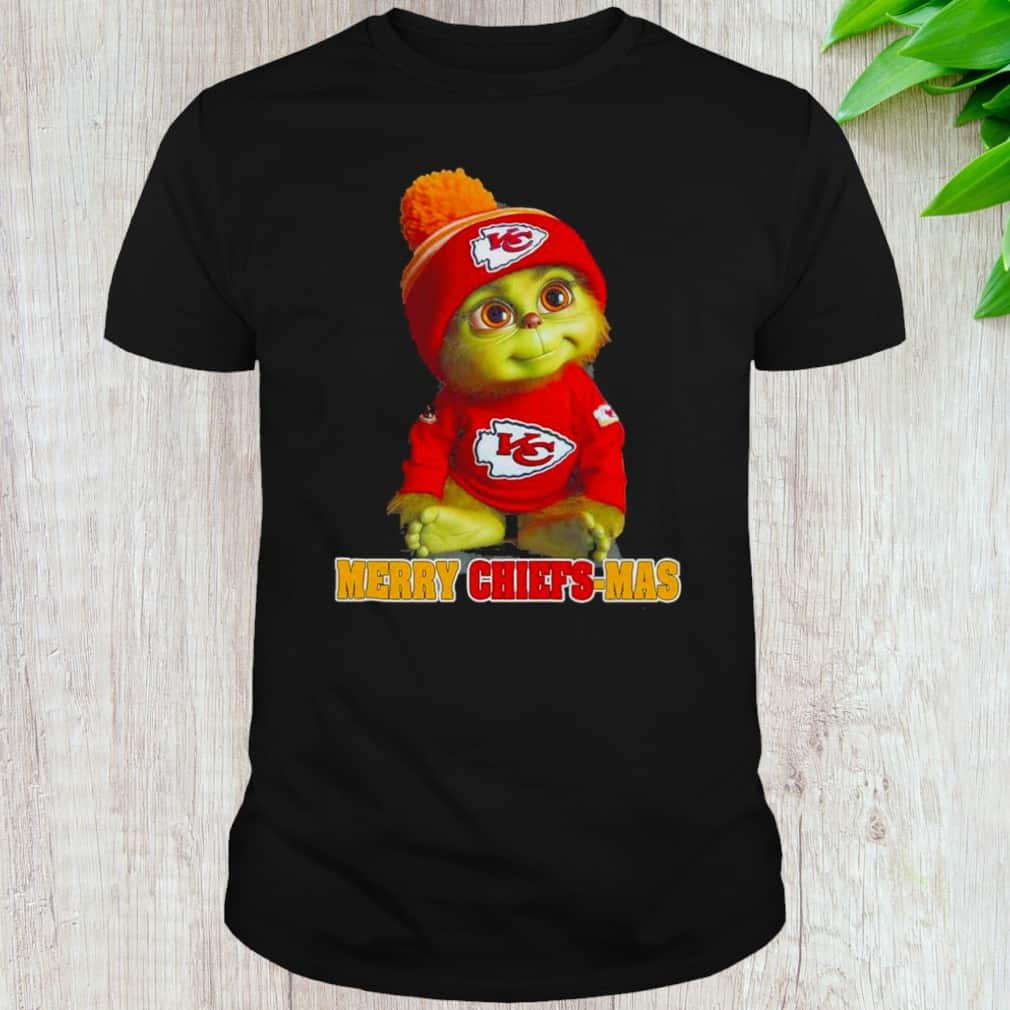Cute Grinch Kansas City Chiefs T-Shirt