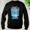 Detroit Lions Legends 90th Season T-Shirt Detroit Lions Legends 90th Season T-Shirt