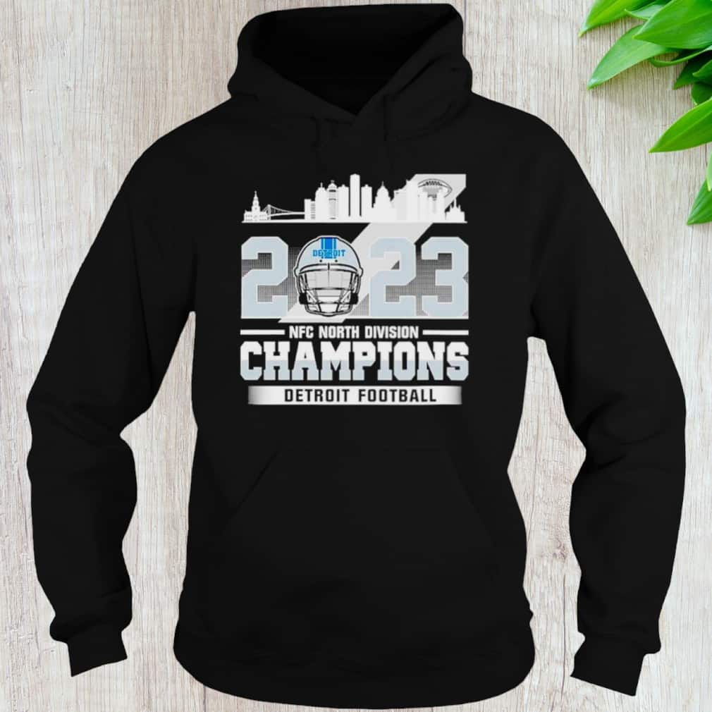 Detroit Lions Football NFC North Division Champions T-Shirt Detroit Lions Football NFC North Division Champions T-Shirt