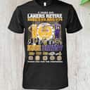 Lakers Retire Kobe’s 8 And 24 Kobe Bryant T-Shirt Thank You For The Memories Lakers Retire Kobe’s 8 And 24 Kobe Bryant T-Shirt Thank You For The Memories