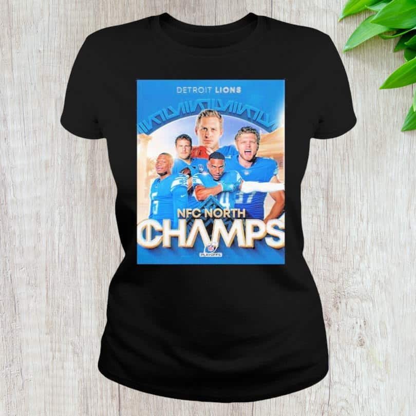 Detroit Lions NFC North Champions T-Shirt Detroit Lions NFC North Champions T-Shirt