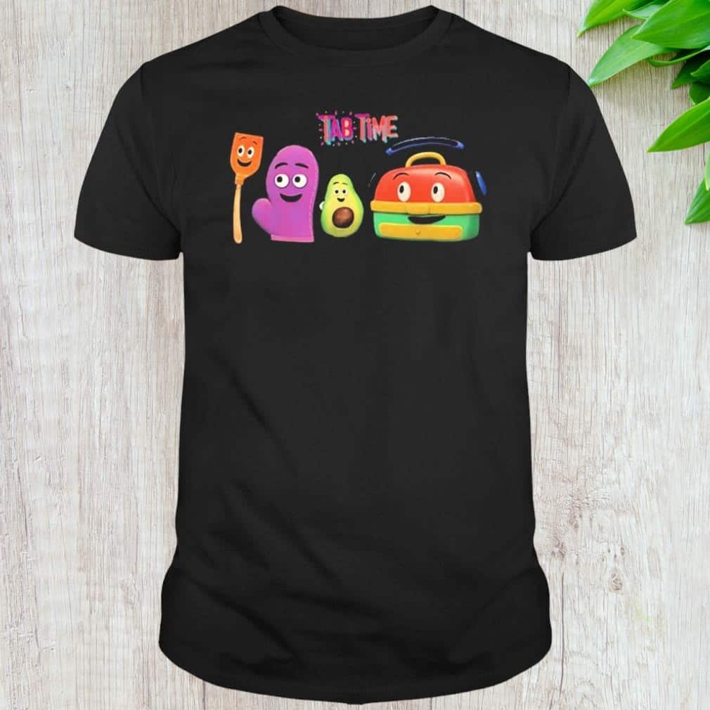 Funny Tabitha Brown Wearing Tab Time Pals T-Shirt Funny Tabitha Brown Wearing Tab Time Pals T-Shirt