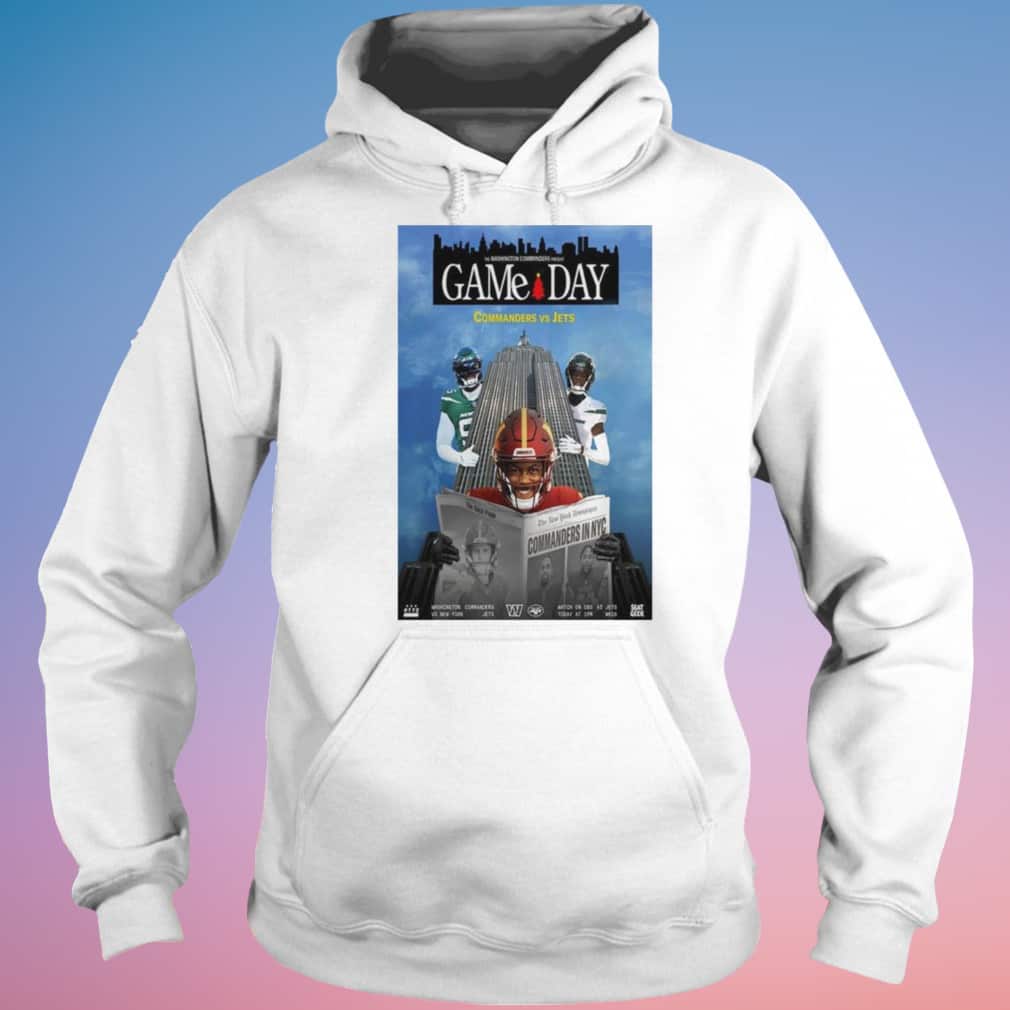 Washington Commanders Vs New York Jets T-Shirt Washington Commanders Vs New York Jets T-Shirt