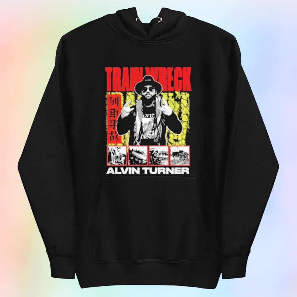 Train Wreck Alvin Turner T-Shirt Train Wreck Alvin Turner T-Shirt