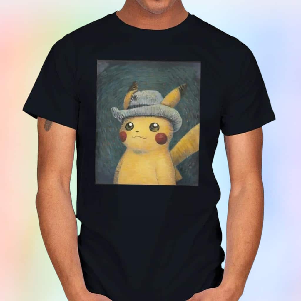 Cool Pokemon Van Gogh T-Shirt