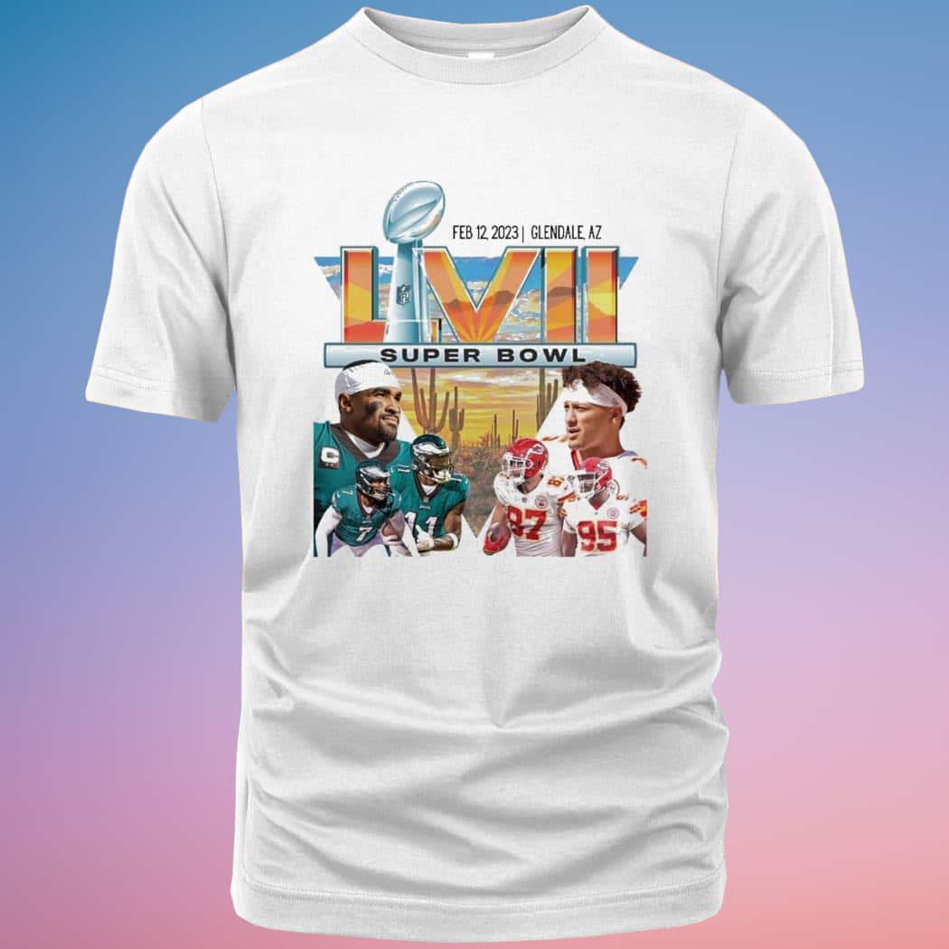 Eagles Kansas Super Bowl T-Shirt Eagles Kansas Super Bowl T-Shirt