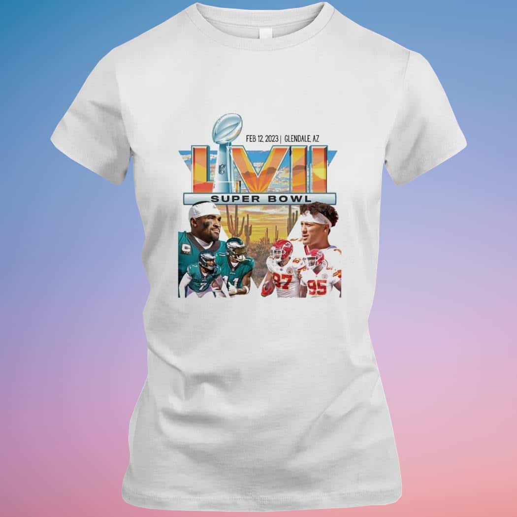 Eagles Kansas Super Bowl T-Shirt Eagles Kansas Super Bowl T-Shirt