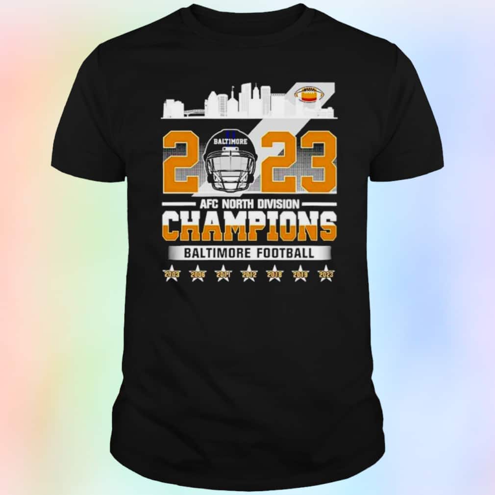 Baltimore Ravens T-Shirt AFC North Division Champions