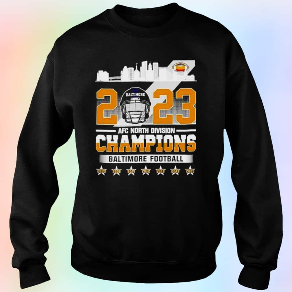Baltimore Ravens T-Shirt AFC North Division Champions Baltimore Ravens T-Shirt AFC North Division Champions