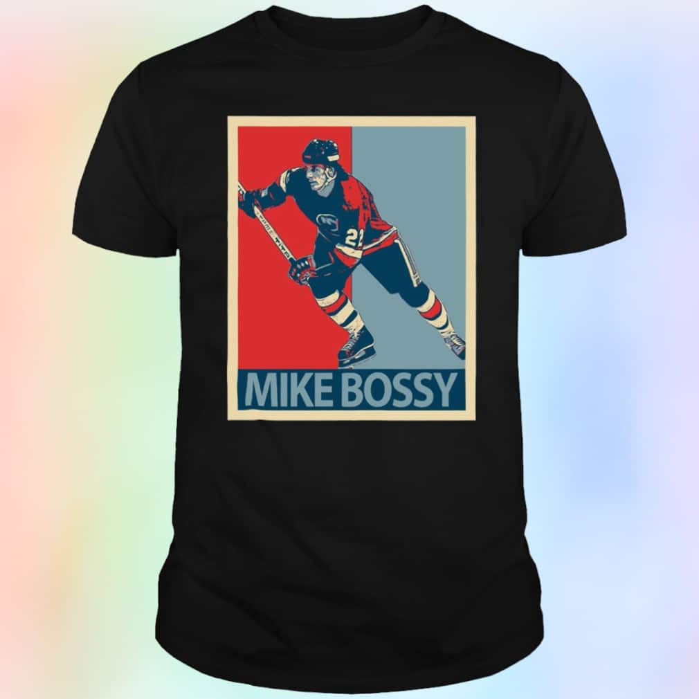 Mike Bossy Hockey Player T-Shirt