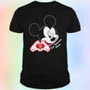 Cool Mickey Mouse Loves San Francisco 49ers T-Shirt Cool Mickey Mouse Loves San Francisco 49ers T-Shirt