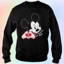 Cool Mickey Mouse Loves San Francisco 49ers T-Shirt