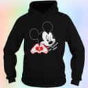 Cool Mickey Mouse Loves San Francisco 49ers T-Shirt