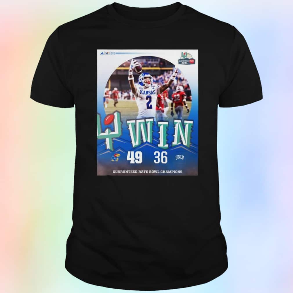 Kansas Jayhawks Win 49 36 UNLV T-Shirt