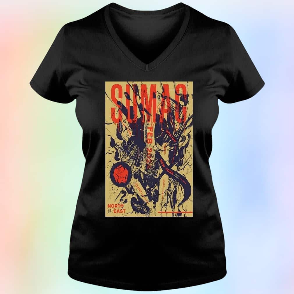 Vintage Sumac North East Feb Tour T-Shirt Vintage Sumac North East Feb Tour T-Shirt