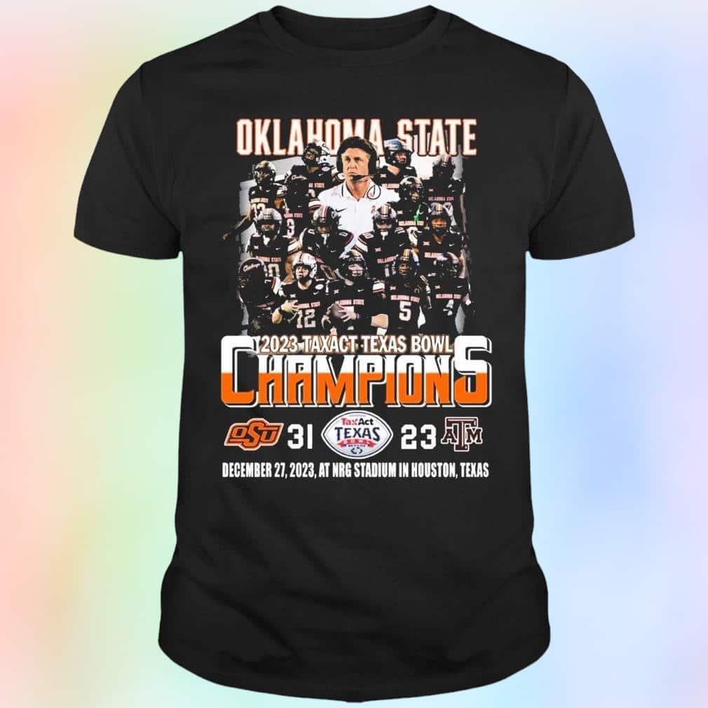 Oklahoma State Cowboys Texas A&M Aggies T-Shirt