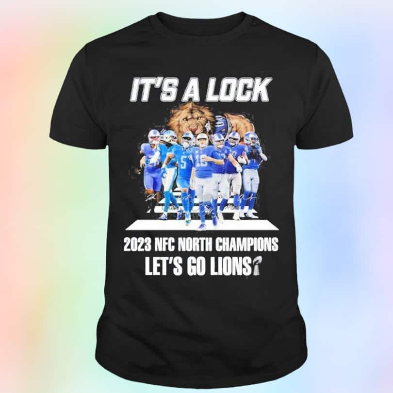 It’s A Lock NFC North Champions Let’s Go Lions T-Shirt It’s A Lock NFC North Champions Let’s Go Lions T-Shirt