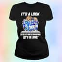 It’s A Lock NFC North Champions Let’s Go Lions T-Shirt