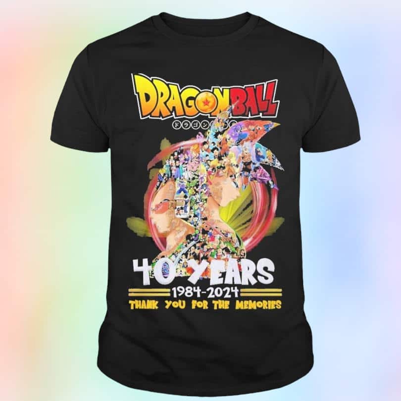 Dragon Ball T-Shirt Thank You For The Memories Dragon Ball T-Shirt Thank You For The Memories