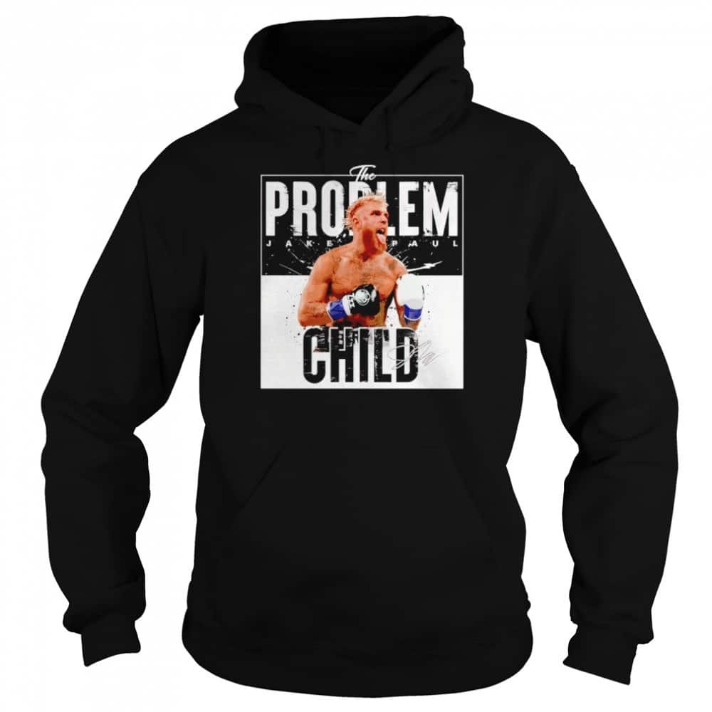 Jake Paul The Problem Child Signature T-Shirt Jake Paul The Problem Child Signature T-Shirt