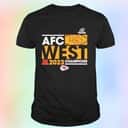 NFL Kansas City Chiefs T-Shirt AFC West Division Champions NFL Kansas City Chiefs T-Shirt AFC West Division Champions
