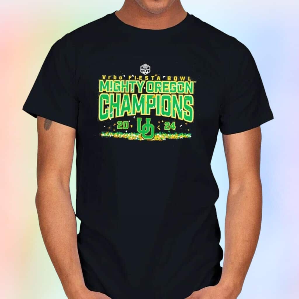 NCAA Oregon Ducks T-Shirt Fiesta Bowl Champions NCAA Oregon Ducks T-Shirt Fiesta Bowl Champions