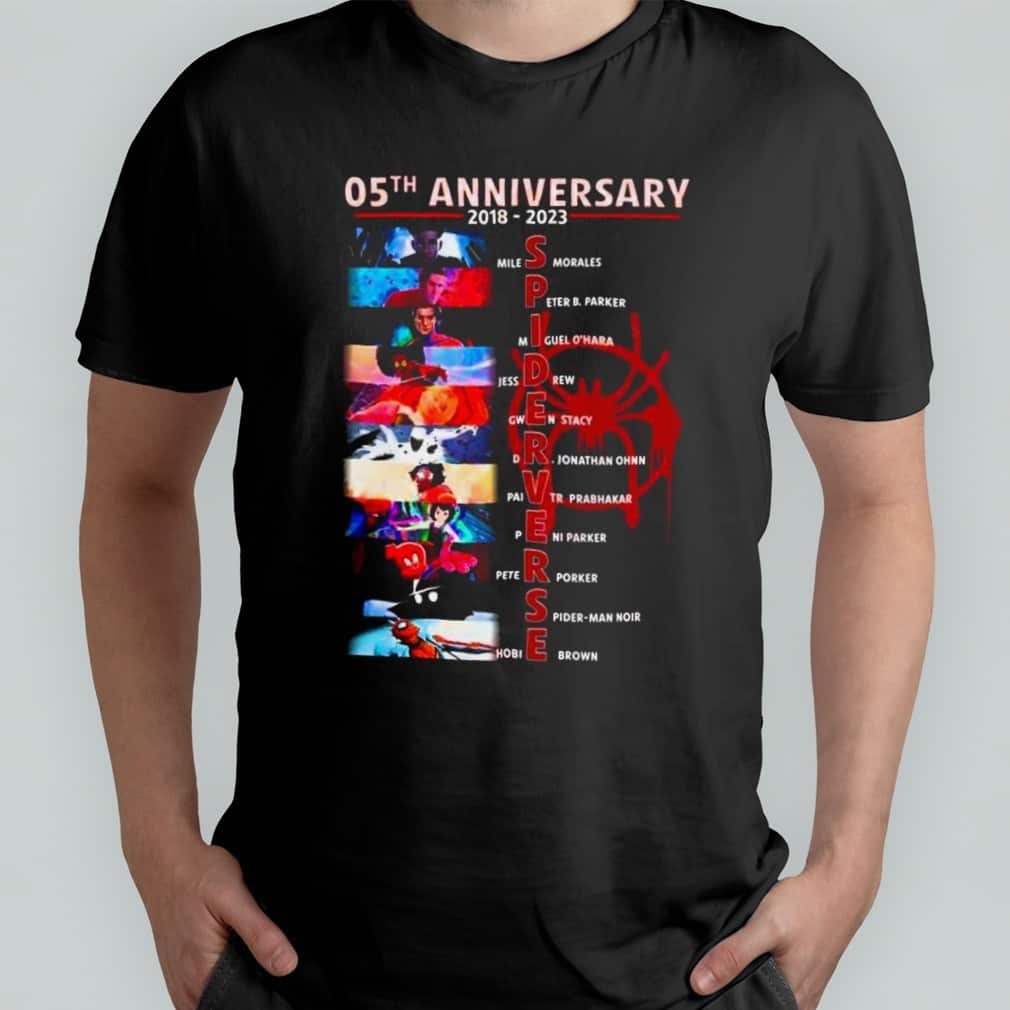 Spider Verse 5th Anniversary T-Shirt