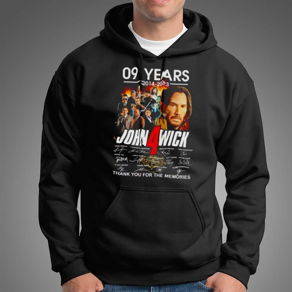 John Wick Chapter 4 T-Shirt Thank You For The Memories John Wick Chapter 4 T-Shirt Thank You For The Memories