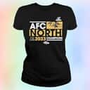 NFL Baltimore Ravens T-Shirt AFC North Division Champions Conquer NFL Baltimore Ravens T-Shirt AFC North Division Champions Conquer