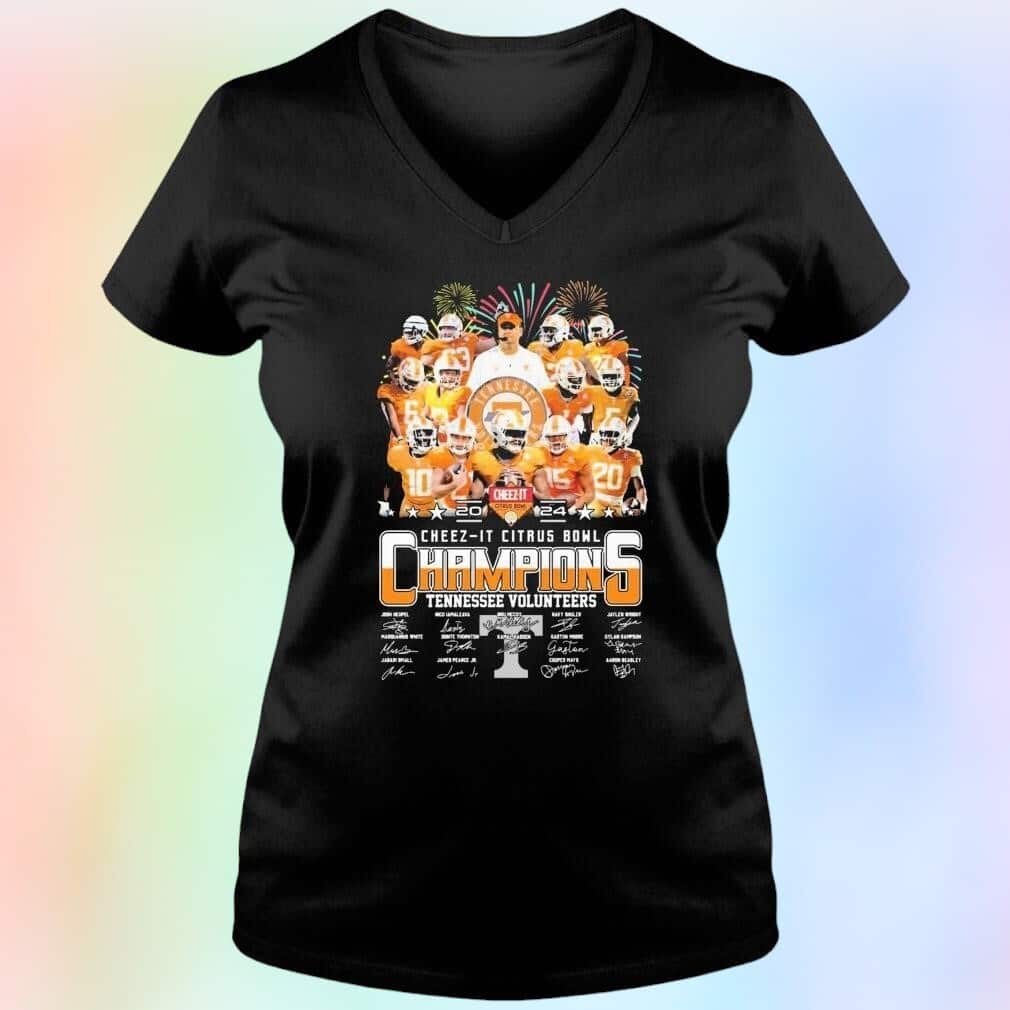 Tennessee Volunteers Cheez-It Citrus Bowl Champions T-Shirt Tennessee Volunteers Cheez-It Citrus Bowl Champions T-Shirt