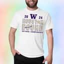Washington Huskies T-Shirt Houston Bound National Championship Washington Huskies T-Shirt Houston Bound National Championship