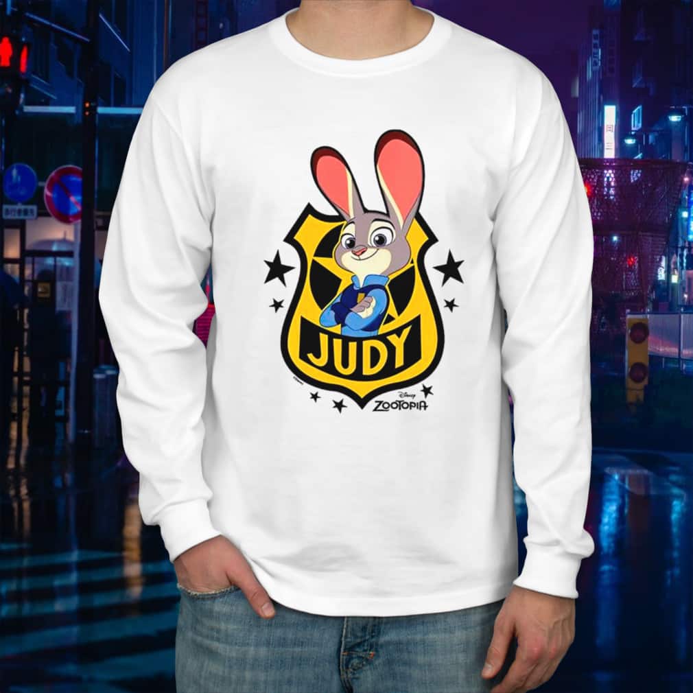 Zootopia Judy Badge T-Shirt Zootopia Judy Badge T-Shirt