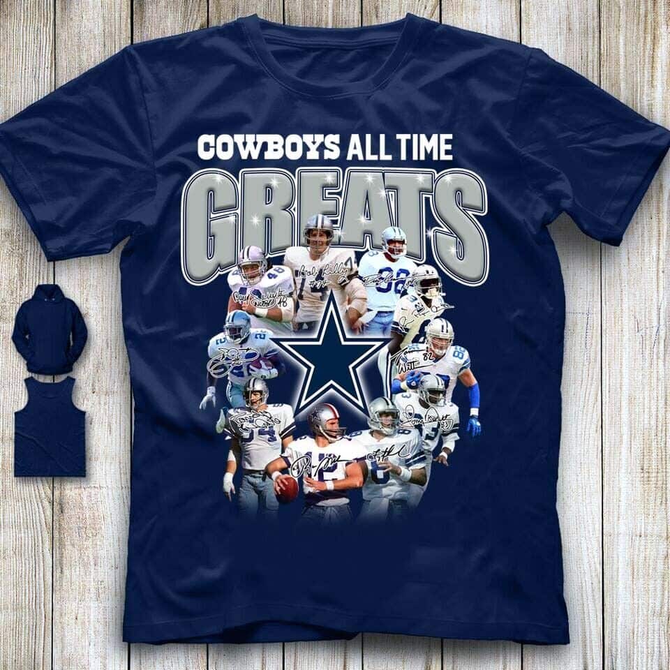 Dallas Cowboys T-Shirt All Time Great Dallas Cowboys T-Shirt All Time Great