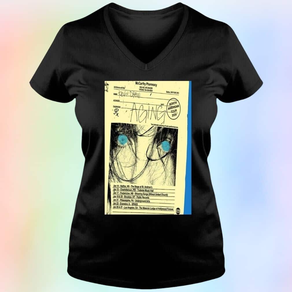 McCarthy Pharmacy Kevin Drew North American Tour T-Shirt McCarthy Pharmacy Kevin Drew North American Tour T-Shirt