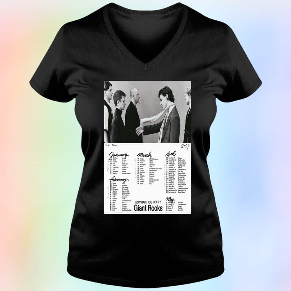How Have You Been Giant Rooks Tour T-Shirt How Have You Been Giant Rooks Tour T-Shirt