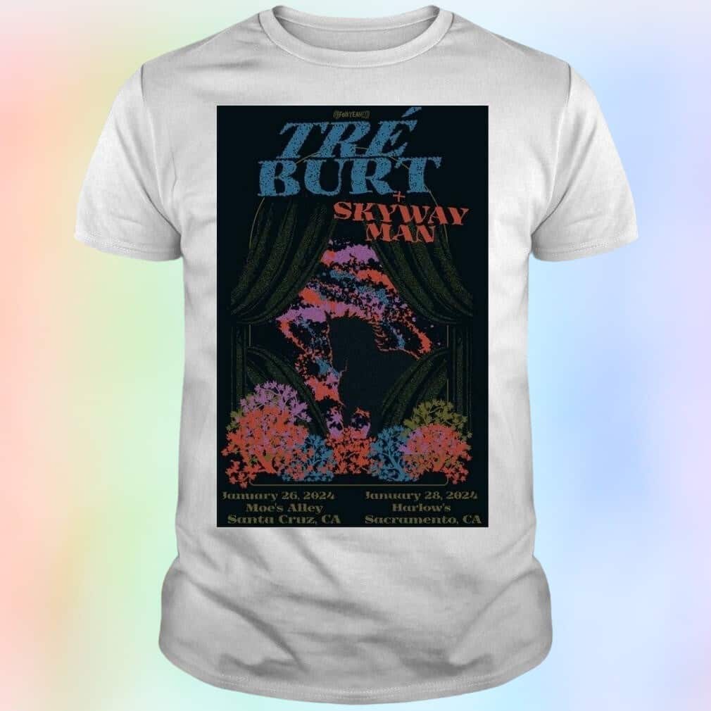 Tre Burt Skyway Man T-Shirt Tre Burt Skyway Man T-Shirt