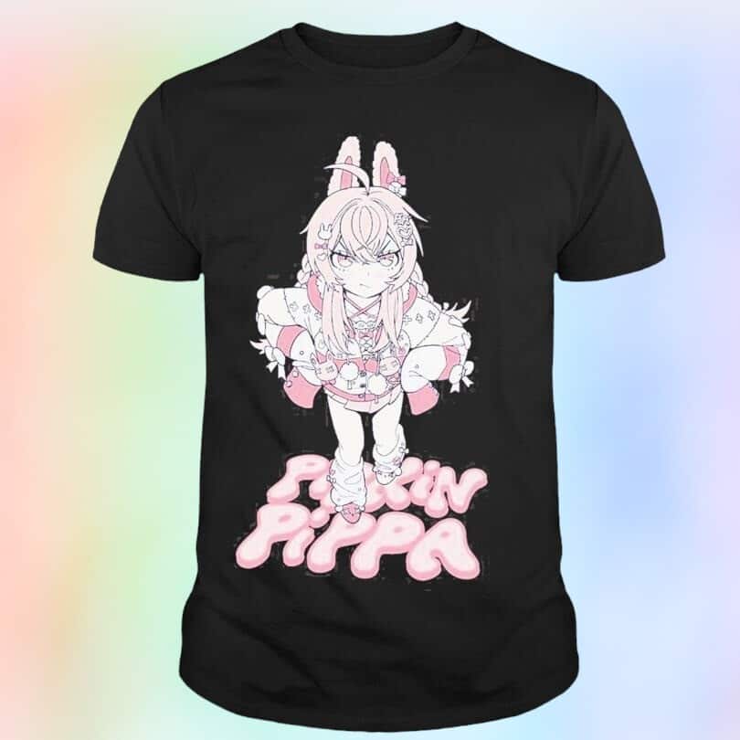 Cool Pipkin Pippa Bunny Boyfriend Fit Girls T-Shirt Cool Pipkin Pippa Bunny Boyfriend Fit Girls T-Shirt