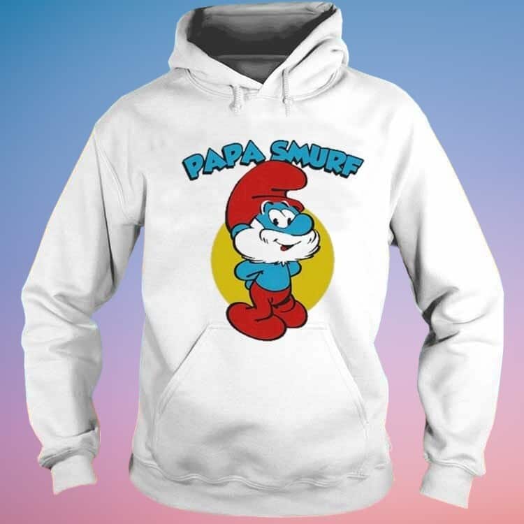 Cool Shannon Sharpe Wearing Papa Smurf T-Shirt Cool Shannon Sharpe Wearing Papa Smurf T-Shirt