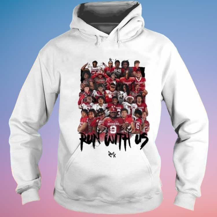 Oklahoma Team 130 Run With Us T-Shirt Oklahoma Team 130 Run With Us T-Shirt