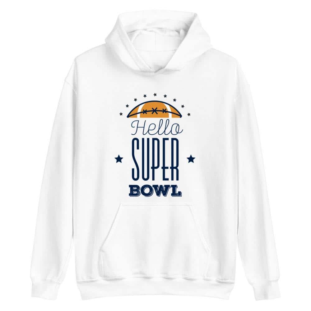Cool Hello Super Bowl T-Shirt Cool Hello Super Bowl T-Shirt