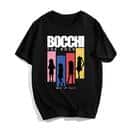 Hitori Gotoh Ryo Yamada Ikuyo Kita Nijika Ijichi T-Shirt Bocchi The Rock Hitori Gotoh Ryo Yamada Ikuyo Kita Nijika Ijichi T-Shirt Bocchi The Rock