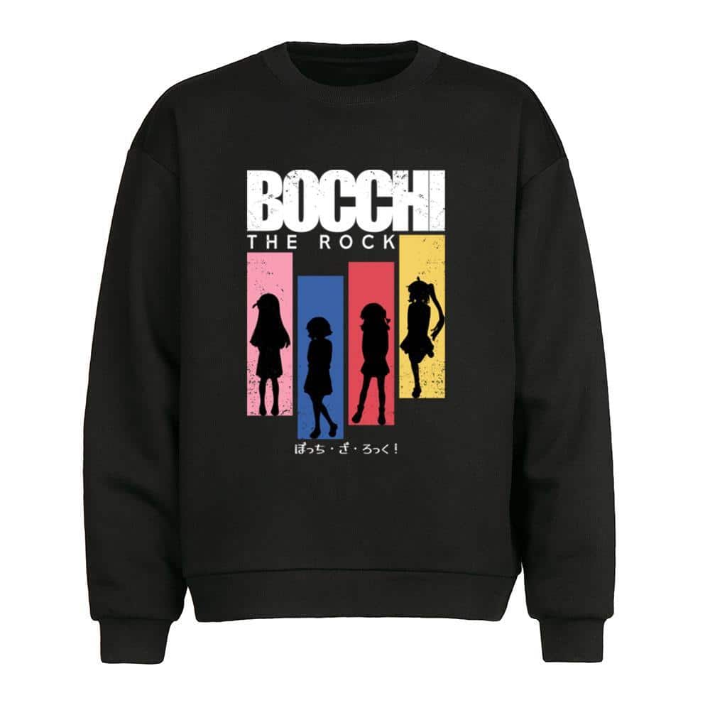 Hitori Gotoh Ryo Yamada Ikuyo Kita Nijika Ijichi T-Shirt Bocchi The Rock Hitori Gotoh Ryo Yamada Ikuyo Kita Nijika Ijichi T-Shirt Bocchi The Rock