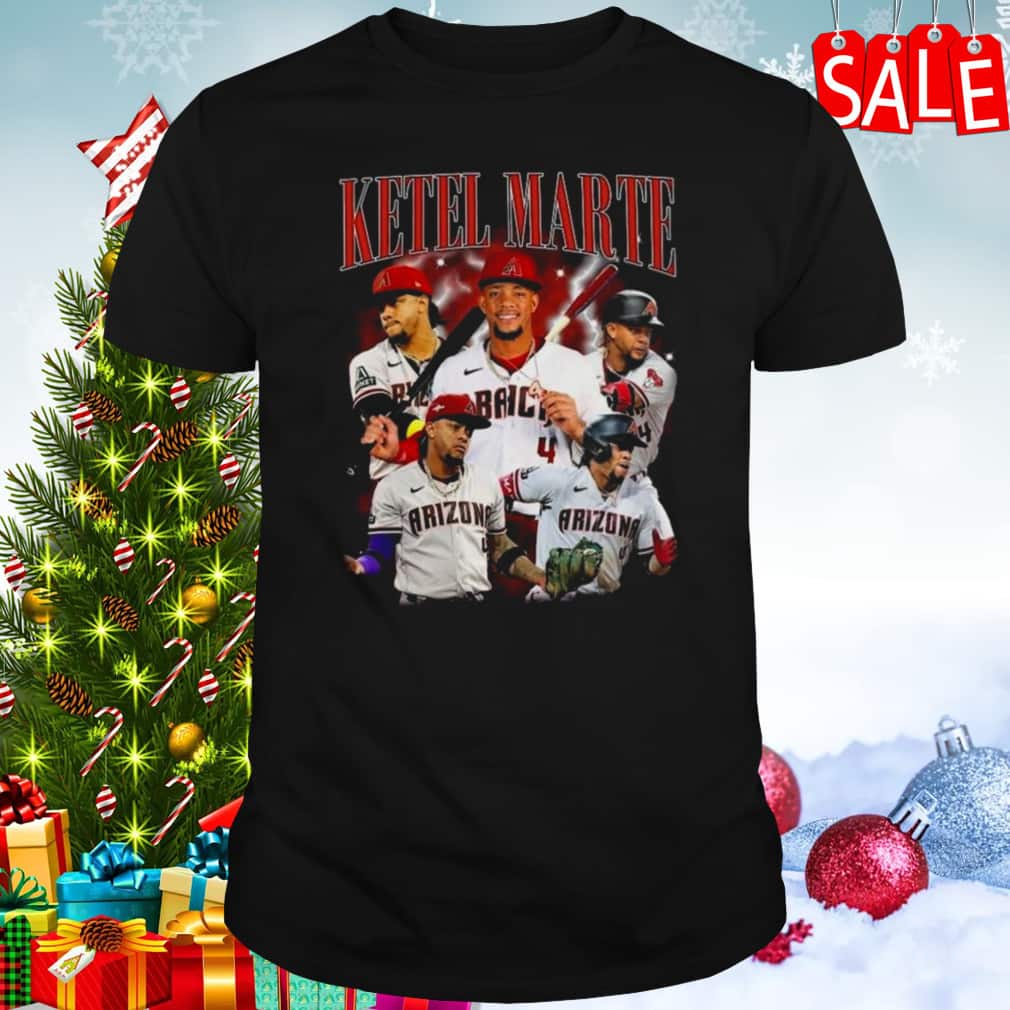 Ketel Marte Arizona Diamondbacks T-Shirt Ketel Marte Arizona Diamondbacks T-Shirt