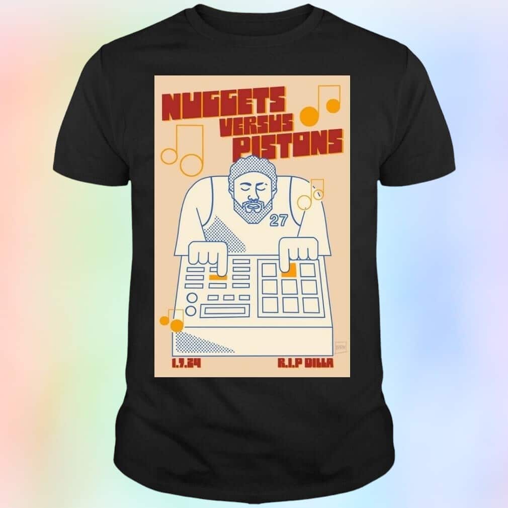 Nuggets Vs Pistons T-Shirt Nuggets Vs Pistons T-Shirt